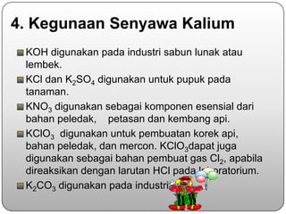 Api Kalium ALKALI-Golongan IA.Kimia | PPTX