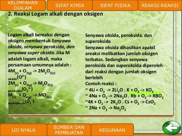 Alkali dan alkali tanah