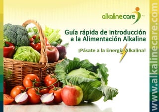 Alkaline care-guía-alcalina