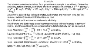 Alkalinity and Hardness teri maaka bhosda | PPTX