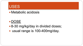 Alkalinizers | PPTX