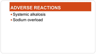 Alkalinizers | PPTX