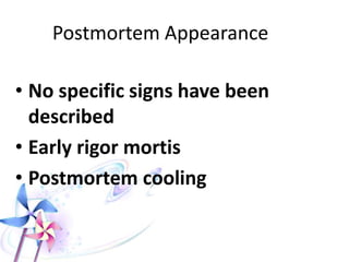 Antidote:
• Mephenisine (20-30 mg IV)
• Suxamethonium 0.06-0.1
mg/kg IV.
 
