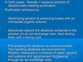 Plant Alkaloids | PPT