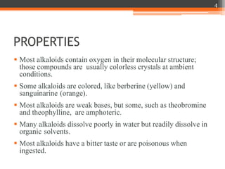 Alkaloids | PPTX