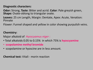 Alkaloids (detail study) | PPT