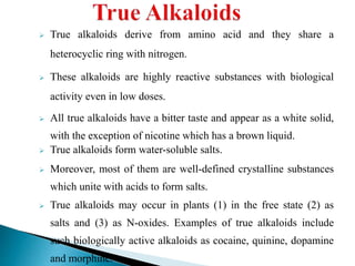Alkaloids