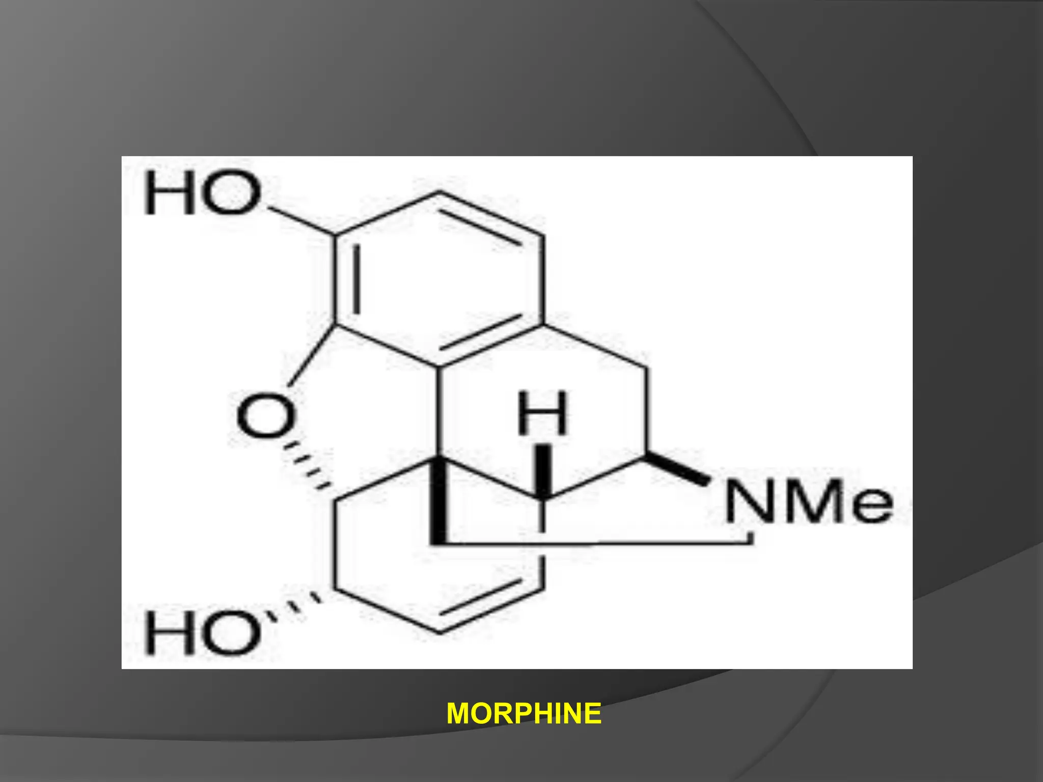 MORPHINE
 