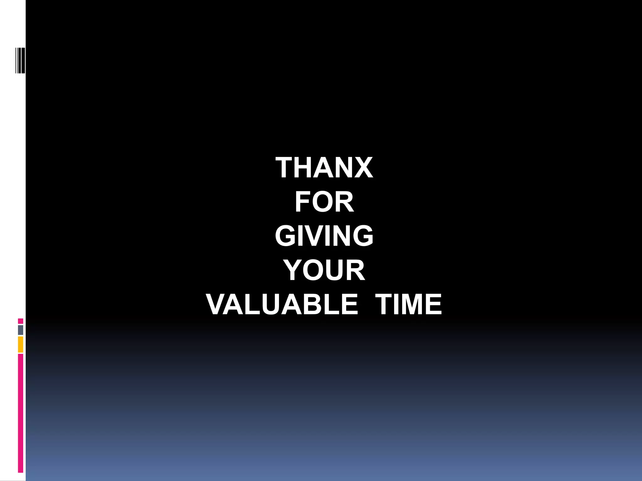 THANX
FOR
GIVING
YOUR
VALUABLE TIME
 