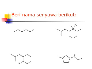 Beri nama senyawa berikut: 
