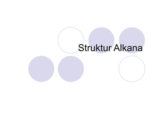 Struktur Alkana 