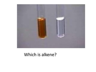 This reaction is used to distiguish a saturated hydrocarbon and unsaturated hydrocarbon. 1,2-dibromoethane