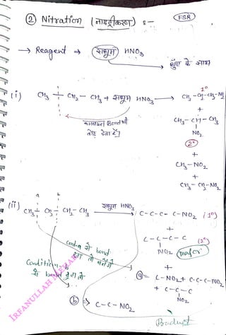 ti)
<br>
(it )
<br>
Nitratfon
(aA)
<br>
Reaget
<br>
CH
<br>
Conitid- b
<br>
9H) HNO
<br>
Cond-q
bund
<br>
FSR
<br>
C-c- NO,
<br>
1°
<br>
Ch-NO,
<br>
/C-c-C- C- NO, °)
<br>
C-NOt (-C--NO,
<br>
+c-c
<br>
 