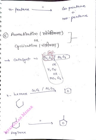 m- Pentne
<br>
h
<br>
Aromat'satfon ( nEjsU)
<br>
qelisatem(0)
<br>
Cotayet
<br>
hexene
<br>
oR.
<br>
h- Heptue
<br>
OR
<br>
io
peutane
<br>
0R
<br>
heo
<br>
petane
<br>
 