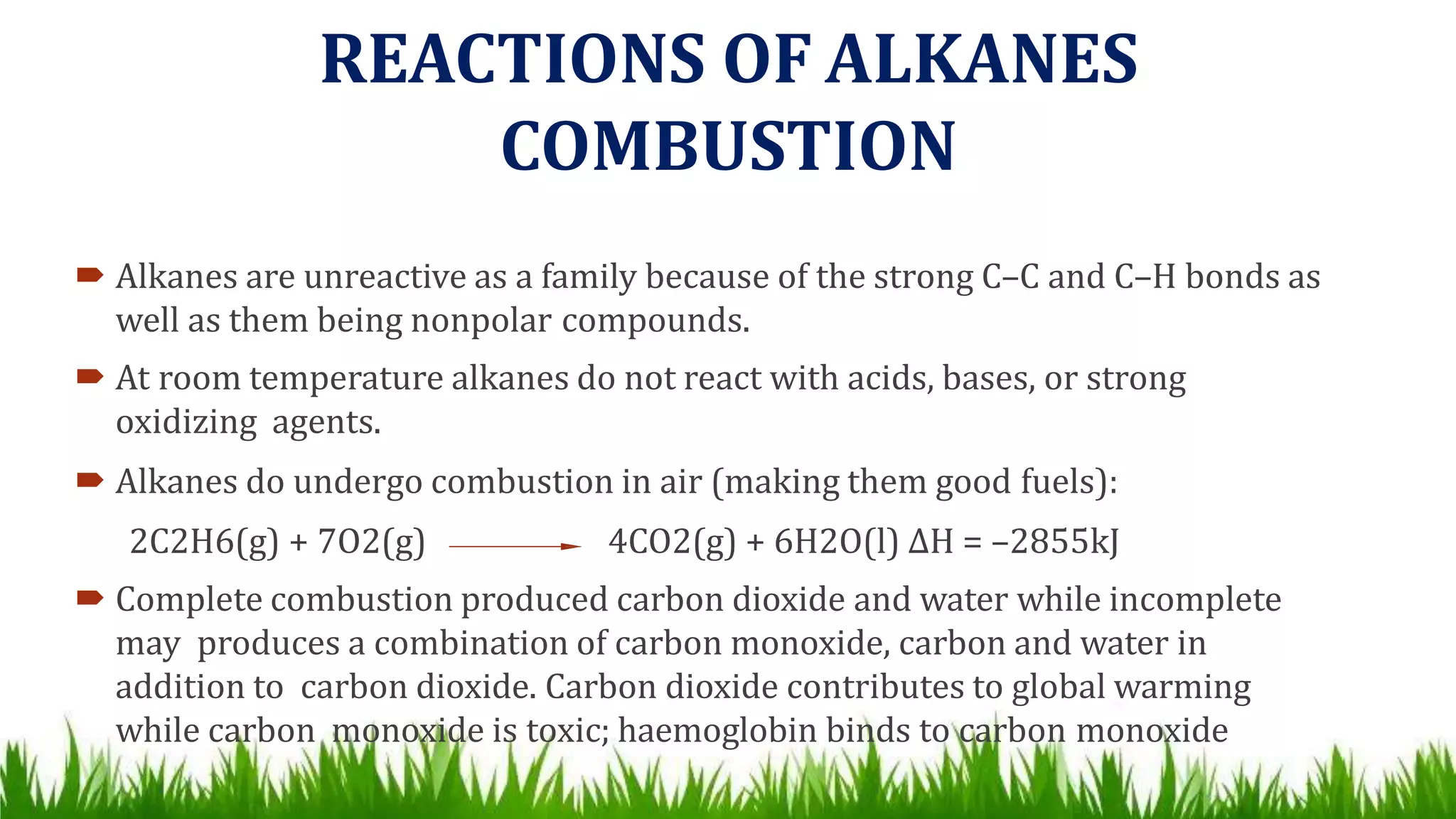 Alkanes | PPTX