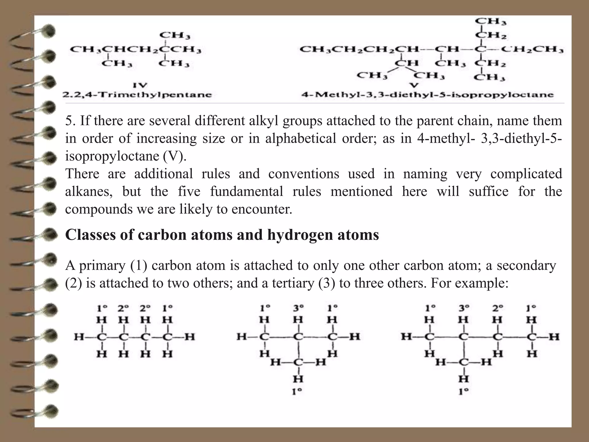 Alkanes compounds | PPT