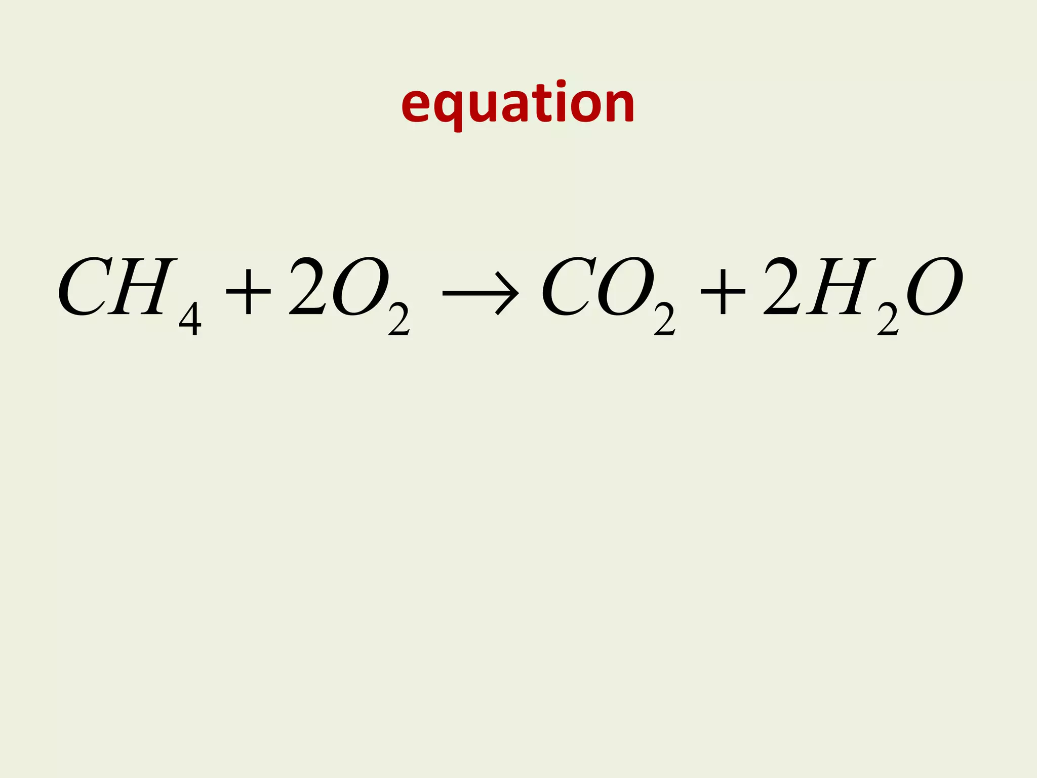 equation
