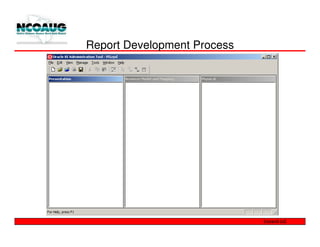 Report Development Process
 