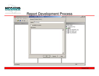 Report Development Process
 