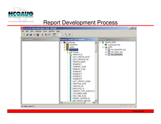 Report Development Process
 