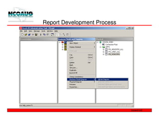 Report Development Process
 