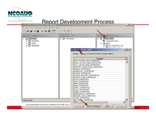 Report Development Process
 