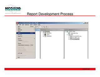 Report Development Process
 