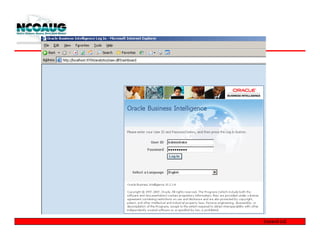 OBIEE REPORT CREATION
 