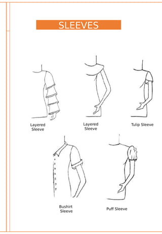 SLEEVES
Layered
Sleeve
Layered
Sleeve
Tulip Sleeve
Bushirt
Sleeve
Puff Sleeve
 