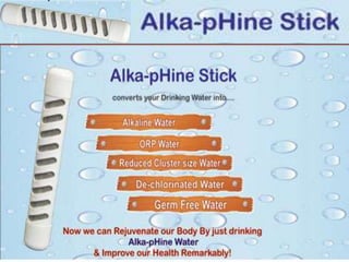 Alka_phine stick - water alkaliser