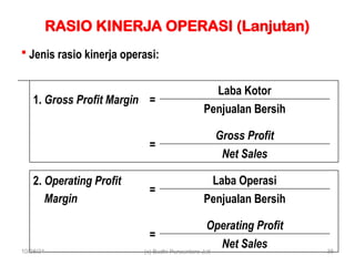Materi Analisis Rasio Mata Kuliah Analisis Laporan Keuangan | PPT