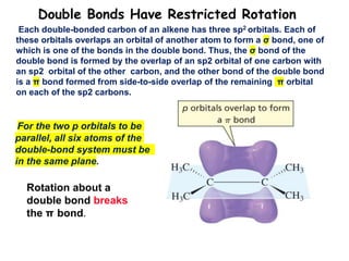 Restricted Bond Rotation Alkene | PPTX