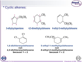 Alkenes Hydrocarbon and its reaction mechanism | PPTX