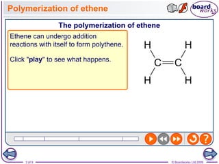 Alkenes part 3 polymerization | PPT