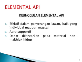 Alkimia terapan elemental api | PPTX