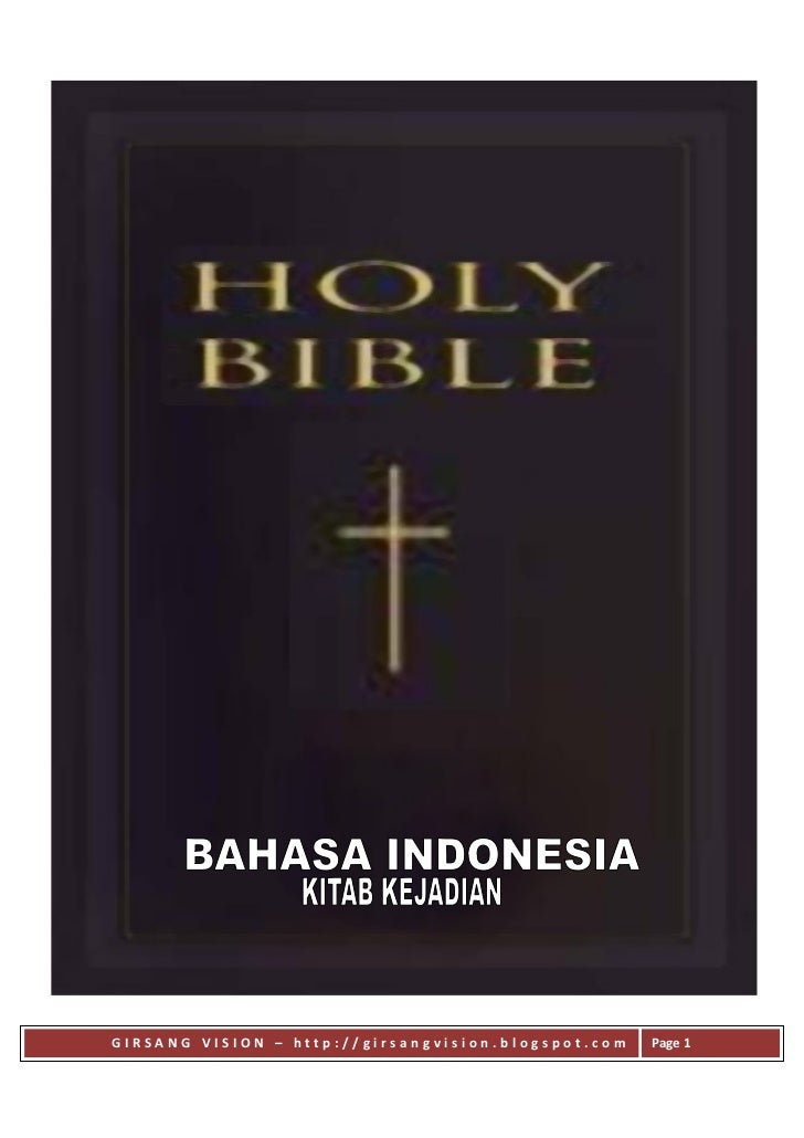 ALKITAB INDONESIA-KITAB KEJADIAN