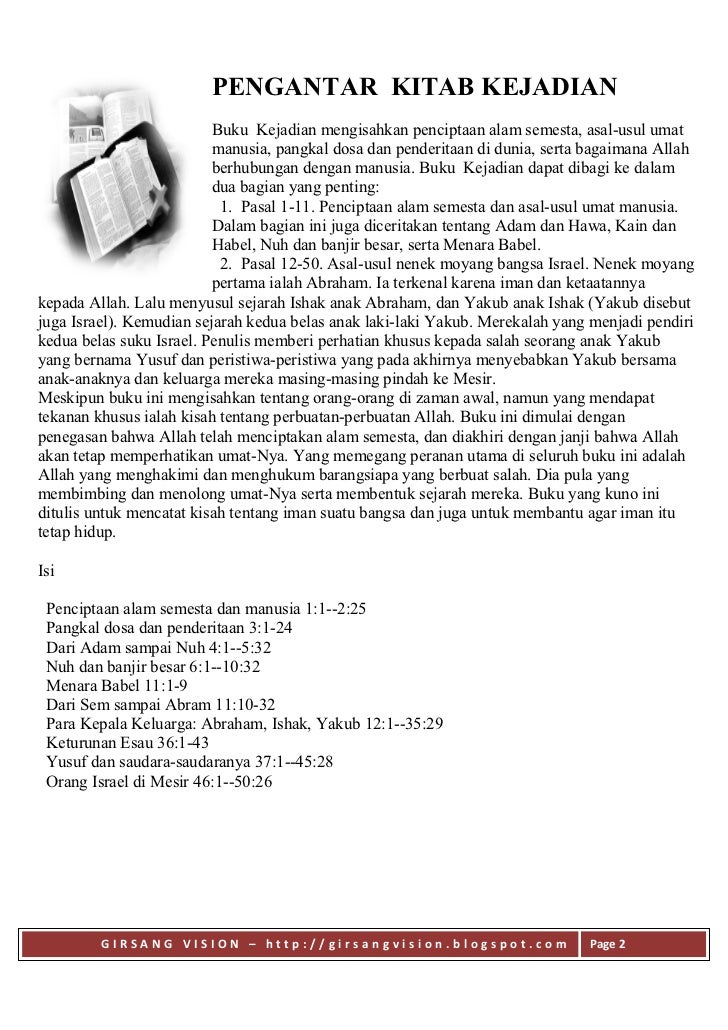 ALKITAB INDONESIA-KITAB KEJADIAN