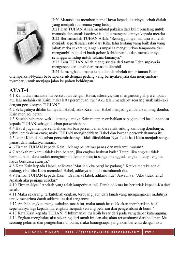 ALKITAB INDONESIA-KITAB KEJADIAN