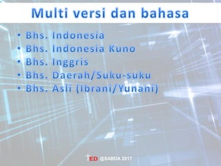 @SABDA 2017
 