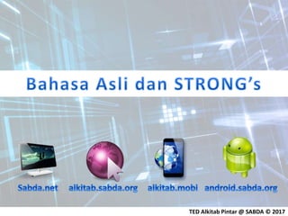 TED Alkitab Pintar @ SABDA © 2017
 