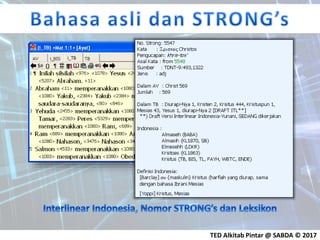 TED Alkitab Pintar @ SABDA © 2017
 