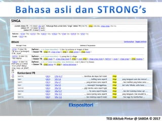 TED Alkitab Pintar @ SABDA © 2017
 