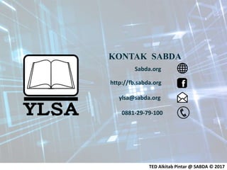KONTAK SABDA
Sabda.org
ylsa@sabda.org
http://fb.sabda.org
0881-29-79-100
TED Alkitab Pintar @ SABDA © 2017
 