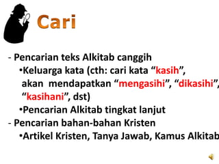 CariPencarianteksAlkitabcanggih