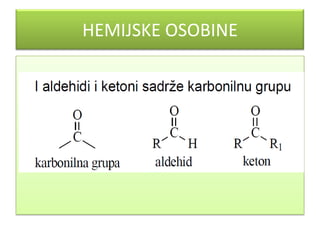 HEMIJSKE OSOBINE

 
