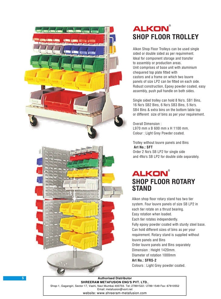 Alkon Material Handling Bins 2