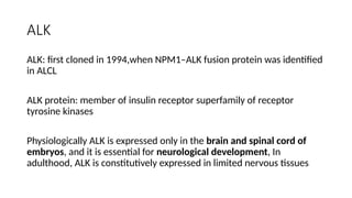 Comprehensive Overview of ALK Positive NSCLC: Molecular Biology ...