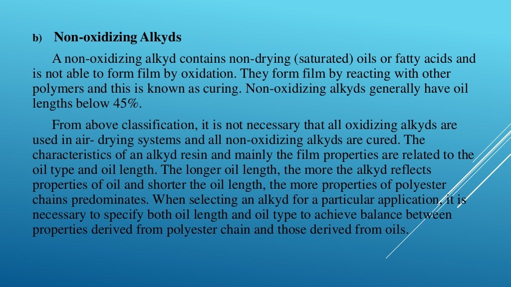 Alkyd resin