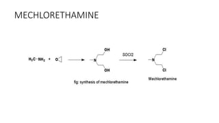 Mechlorethamine Injection Alkylating agent.pptx