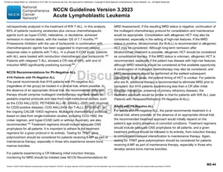 Acute lymphoblastic lymphoma treatment Guidelines | PDF